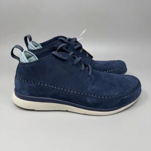 Superfeet NEW Women’s OLYMPIA Navy Lace Up Sneaker Boots Size 7.5 Comfy Boot